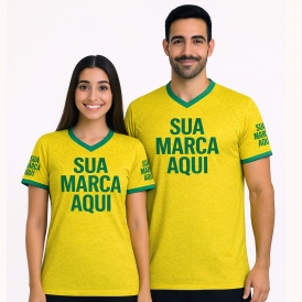 Camisetas do Brasil Personalizadas