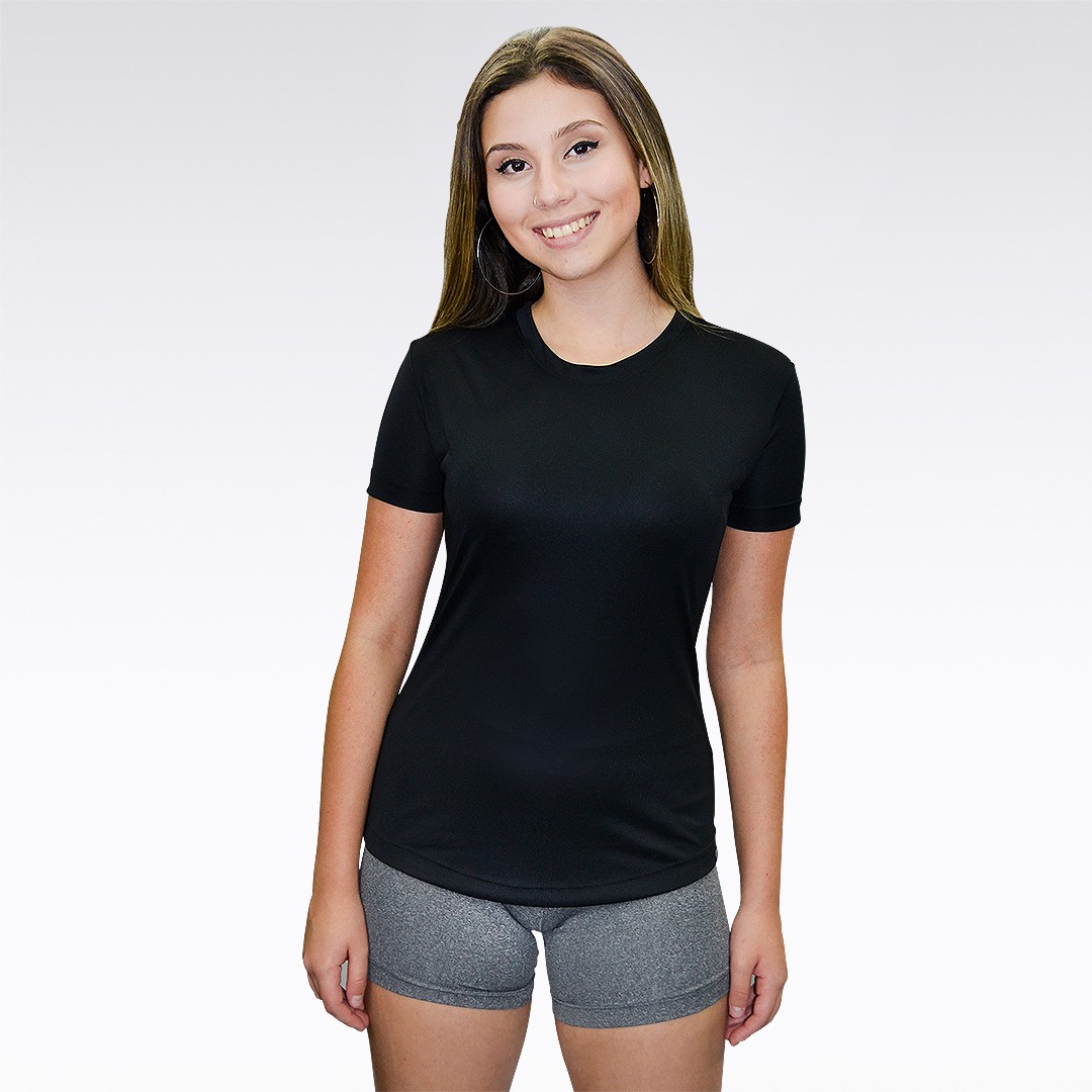 Camiseta Dry Fit Feminina Lisa