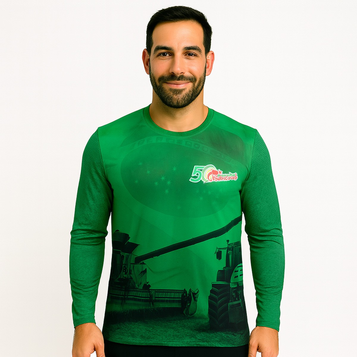 Camiseta UV Personalizada Manga Longa