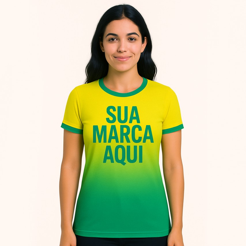 Camisetas do Brasil Personalizadas