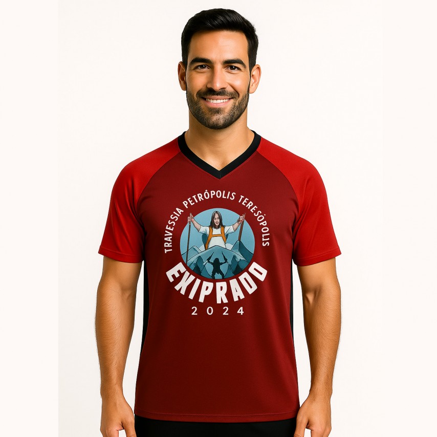 Camiseta Dry Fit Raglan Personalizada