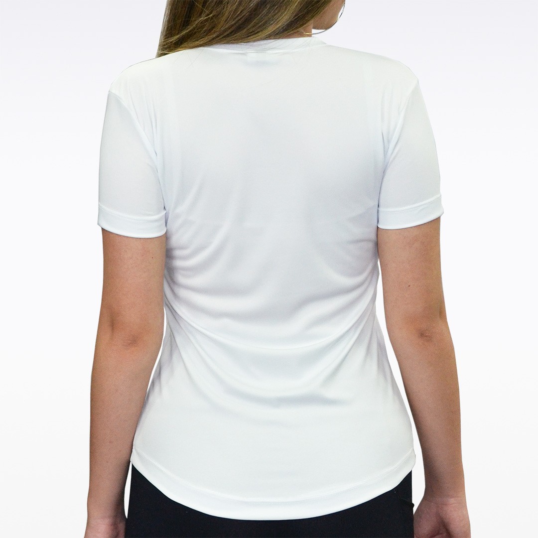 Kit 4 Camisetas Dry Fit Femininas Lisas